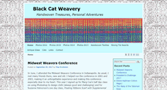 Desktop Screenshot of blackcatweavery.com